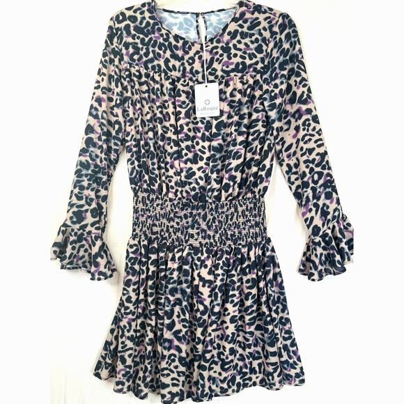 LaRoque Dresses & Skirts - LaRoque Original long sleeve knee length printed dress, size S